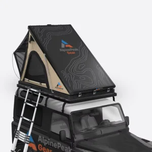 Lightweight Waterproof Aluminium Hardshell Off-Road Rooftop Tent for 4×4 4WD Camping