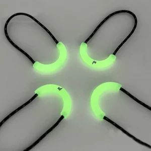 Luminous TPU Plastic Zipper Pull Glow in the Dark for Tents, Backpacks, and Jackets