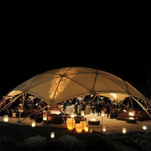 Lunar Surface Tent PVC Modern Style for Hotel Trade Shows Glamping Outdoor Events