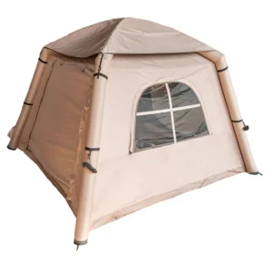 Luxury 3 4 Person Inflatable Glamping Tent Double Layer Four season Waterproof Dome Wall Portable Quick Automatic