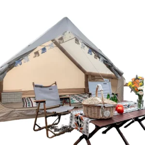Luxury 6.3 SQM Waterproof Oxford Cloth Inflatable Tent Foldable Portable Four Season Quick Automatic Opening