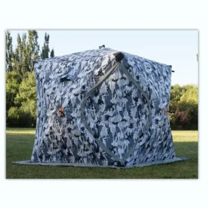Luxury Camping Tent for Motorcycle Touring and Ice Fishing