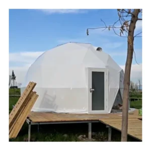 Luxury Dome Glamping Hotel Tent Waterproof Steel Frame Four Season Custom Dome Lodge for Scenic Resort & Holiday Campsite