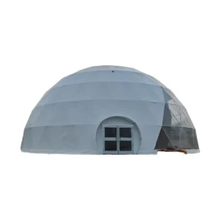 Luxury Double-Layer PVC Dome Tent for Outdoor Camping for Commercial Events or Tourism Hotel Use