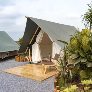 Luxury Family Glamping Tents Large Space Outdoor Activity Used