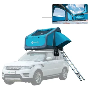 Luxury Glamping Rooftop Tent Spacious Weatherproof Outdoor Shelter