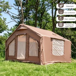 Luxury Glamping Spacious Interior Moisture-Proof Air Tent