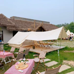 Luxury Glamping Tent Family Camping Tent Bell Tent for Sale