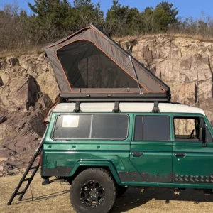 Luxury Hard Shell Oxford Car Rooftop Tent SUV Truck Portable Roof Camping Tent Lightweight Foldable Four-season Waterproof