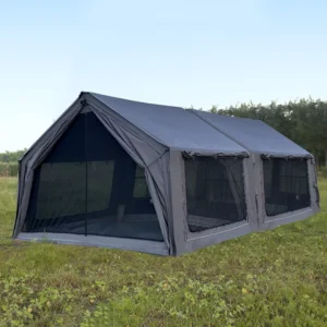 Luxury Inflatable Camping Tents Oxford Four-season Waterproof Heavy Duty Quick Automatic Opening Modern Design Customizable