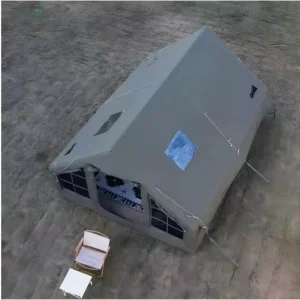 Luxury Inflatable Glamping Tent Waterproof Outdoor Camping Resort Accommodation Tent 12㎡ 13㎡ 17.8㎡ Custom Size Available