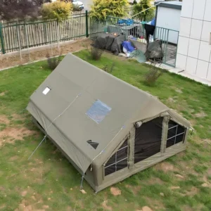 Luxury Inflatable Glamping Tent Waterproof Outdoor Camping Resort Accommodation Tent 12㎡ 13㎡ 17.8㎡ OEM Supplier