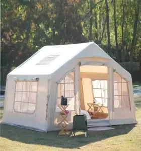 Luxury Inflatable Glamping Tent Waterproof Outdoor Camping Resort Accommodation Tent