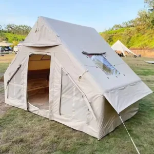 Luxury Inflatable Glamping Tent Waterproof Outdoor Camping Resort Accommodation Tent 6㎡ 12㎡ Custom Size Available