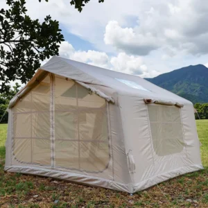 Luxury Inflatable Glamping Tent Waterproof Outdoor Camping Resort Accommodation Tent 8㎡ OEM Supplier