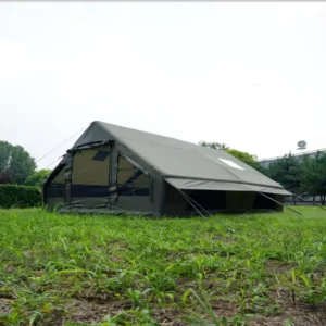 Luxury Inflatable Portable Camping Tent 3*4*2m 300D Black Coated Oxford Fabric PVC Air Tube Waterproof UV Resistant Four season