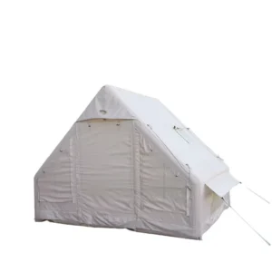 Luxury Outdoor Camping House Shape Waterproof Picnic Party Family Inflatable Air Tent for 4 People
