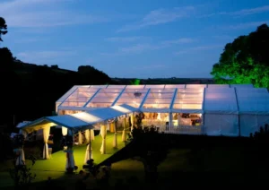 Luxury Outdoor Camping Tent Waterproof Aluminum Alloy for Church Party Circus Extendable for Trade Shows