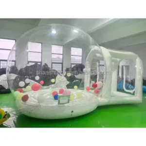 Luxury Outdoor Inflatable Bubble Dome Tent with Bouncer for Party Rental