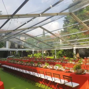 Luxury Outdoor Tent Transparent Roof Cover Marquee Wedding Tent for Events Party