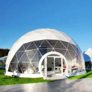 Luxury Outdoors Customizable Geodesic Dome Glamping Tent