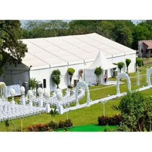 Luxury Party Tent for Outdoor Events White Wedding Church Marquee for 200 300 500 800 People for Exhibitions and Weddings