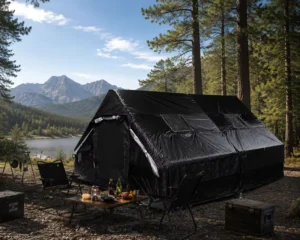 Luxury Portable Quick Setup Inflatable Tent with Thick Air Column Design for Family Outdoor Camping