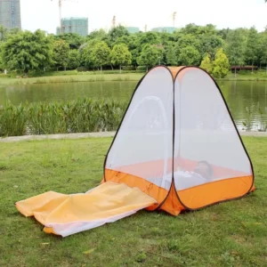 Luxury Rain Proof Tent Pop Up Mosquito Net Tent Folding Meditation Camping Net Tent