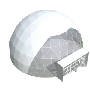 Luxury Roof PVC Heated Eco Large Exhibition Geodesic Dome Hotel Glamping House Desert Round Dome Tent for Camping Events
