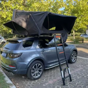 Luxury Roof Top Tent with Panoramic Sky Window Comfortable Sleep Upgraded Outdoor Camping Experience