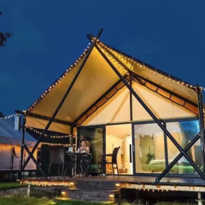 Luxury Safari Tent for Glamping Resort Outdoor Hotel Accommodation
