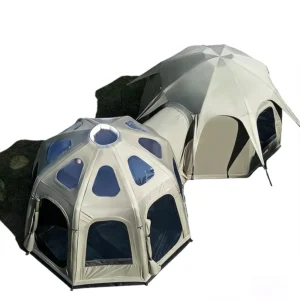 Luxury Starry Sky Rainproof Inflatable Ball Tent PVC Fabric Aluminum Waterproof Camping Outdoor Restaurant Camp Fortress BT