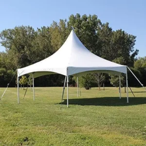 Luxury Vinyl High Peak Waterproof Gazebo Tent with Rustproof Aluminum Alloy Frame for Indoor Outdoor Wedding Events