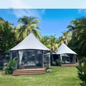 Luxury Waterproof Camping Tents Equipped with Bathroom and Kitchen Outdoor Tents Camping Outdoor Tents for Event
