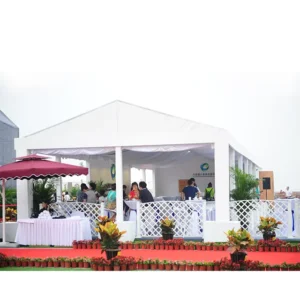 Luxury Wedding Canopy Tent Grand Outdoor Reception Shelter for Estate Castle High End Wedding Events