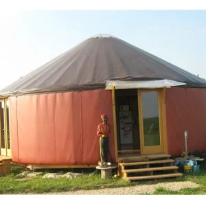 Luxury Yurt House Wooden Frame with Bathroom