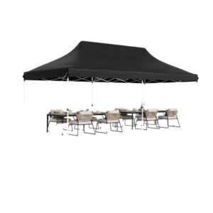 Manual Retractable Garden Canopy Sunshade Outdoor Shade Tent for Trade Show Awning Shelter for Garden or Outdoor Events