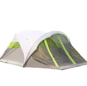 Manual Setup Double Layer Extended Three-Season One Bedroom Family Outdoor Camping Tent for 8-10 People