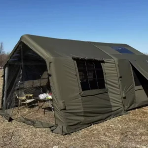 Manufacturer 210g Polyester cotton Waterproof Air Tent Camping Outdoor Frame House Glamping 10 12 People