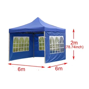 Manufacturer Custom Low MOQ 4-Season Waterproof Camping Canopy Tent with Side Cloth