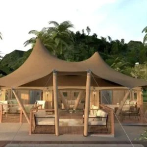 Manufacturer Direct Selling Luxury Resort Tents Outdoor Luxury Hotel Tent With Bathroom