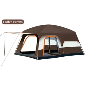 Manufacturer Outdoor Camping Tent 3 10 Person Large Two Room Living Room Family Tent for 5 8 People
