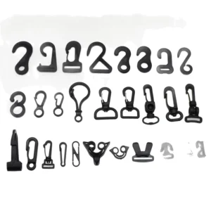 Manufacturer Supplied Swivel Rotating Hooks for Backpack, Luggage, and Tent Straps