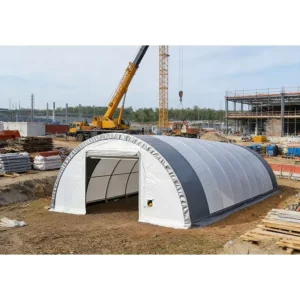 Manufacturer Supplies Heavy-duty Q235 Steel+PVC Industrial Tent Portable Shelters for Storage Workshops