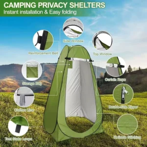 Manufacturer Waterproof Inflatable Four-Season Nylon One-Bedroom Tent with Automatic Opening
