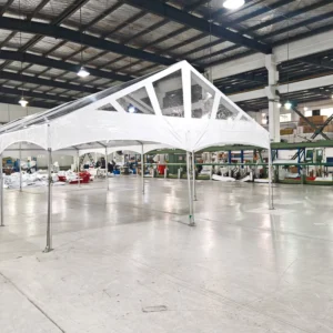 Master Frame Tent 20ft X 40ft (6.1m X 12.2m) Clear Top PVC Fabric Party Event Wedding Marquee Tent