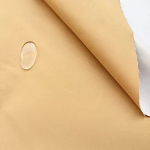 Matte High Stretch TPU Laminated Fabric Low Transparency White for Jackets Pants and Activewear