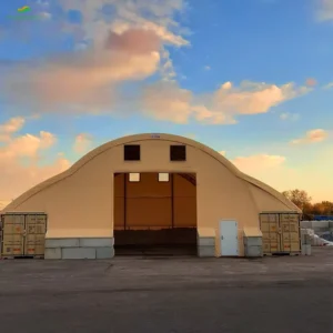 Metal Fabric Garden Storage Shelter, Industrial Storage Building and Container Shelter