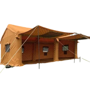 Middle East Inflatable Tent Quick Open Pop up Waterproof 2000mm Sand Proof Desert Glamping Family Camping Custom Logo OEM ODM