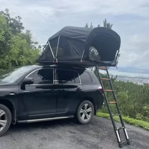 Mini Vehicle Camping Soft Rooftop Tent with 600D Cover